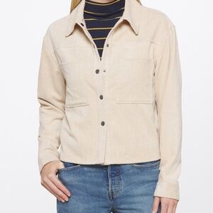 Women's Cream Corduroy Jacket